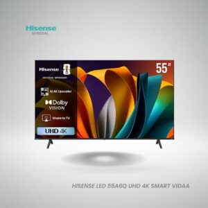 Téléviseur Hisense 55A6Q UHD 4K 55 pouces Smart TV VIDAA DTS:X