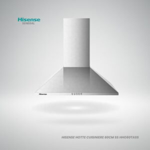 Hotte de cuisine encastrable Hisense HHO60TASS 60 cm inox classe A+