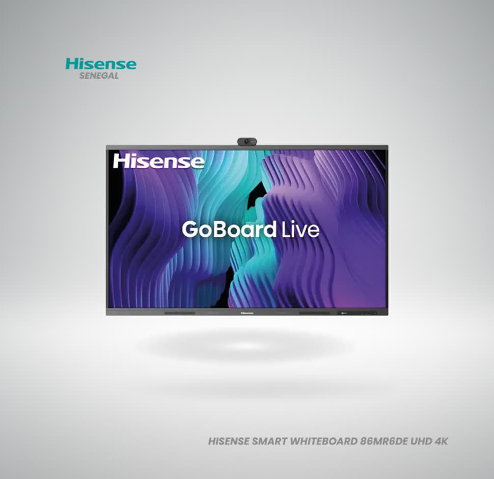 Hisense ecran interactif WR6BE Series 86 pouces 86MR6DE