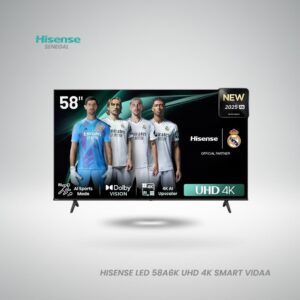 Téléviseur Hisense 58A6K 4K UHD 58 pouces Smart TV VIDAA Dolby Vision