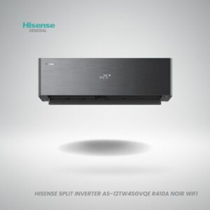 Climatiseur Hisense Noir Inverter Wi-Fi 12000 BTU AS-12TW4SGVQE