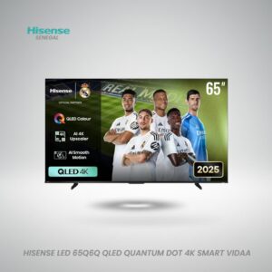Téléviseur Hisense 65Q6Q QLED 4K 65 pouces Smart TV VIDAA Quantum Dot