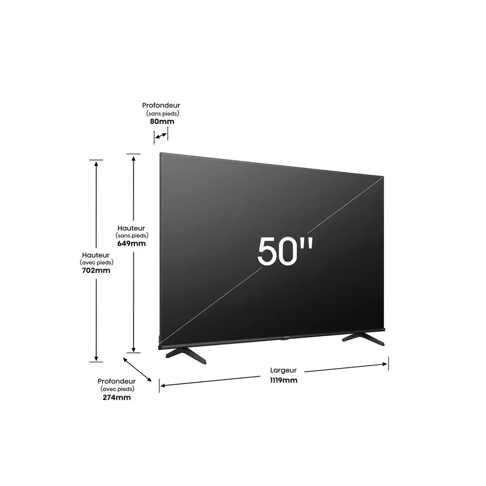 hisense led 50a6n