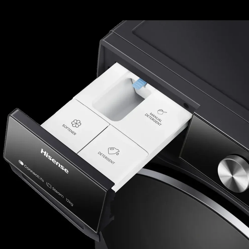 hisense machine à laver front load 12kg + 8kg séchage