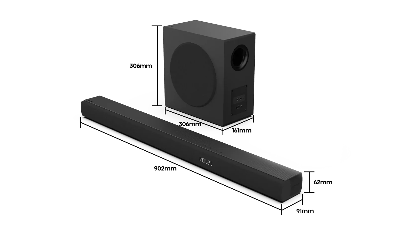 hisense barre de son ax3100q