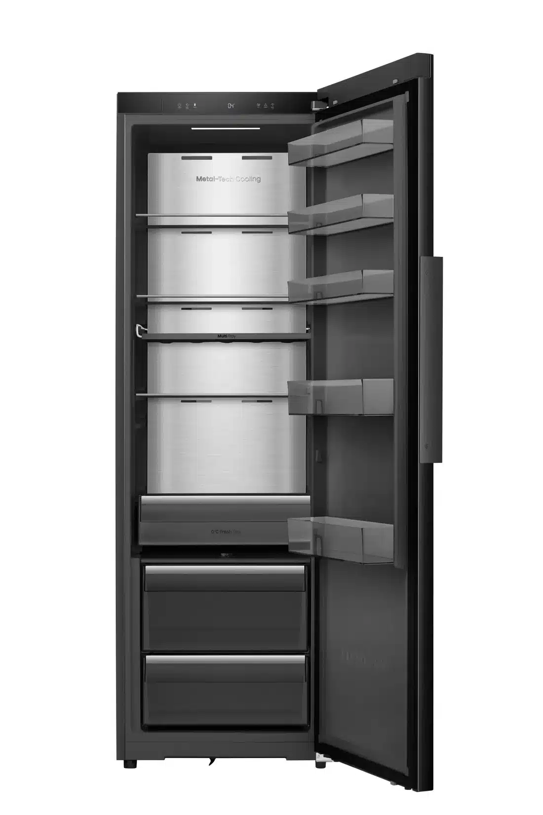 hisense réfrigérateur 370l noir no frost