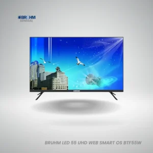 Smart TV Bruhm 55 pouces 4K Ultra HD WebOS design sans bordure - Teranga Tech Store