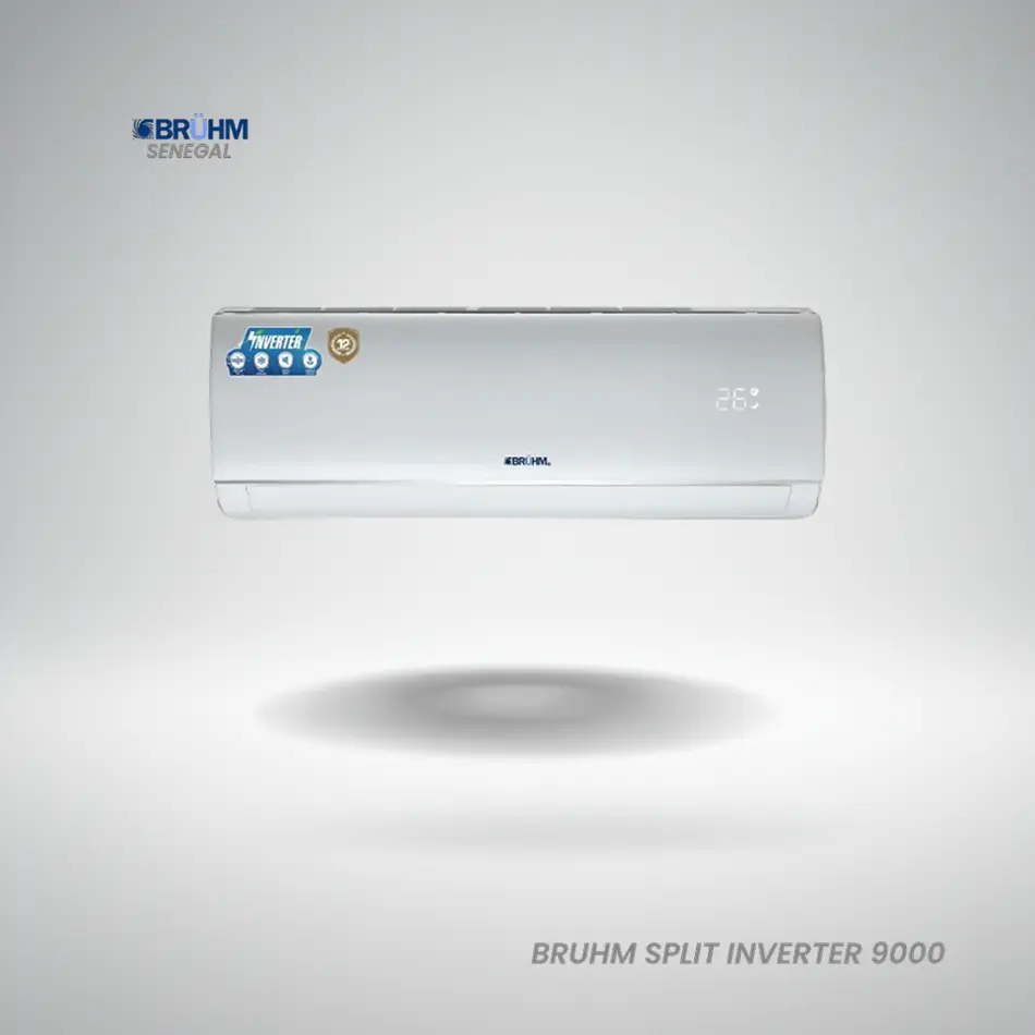 Climatiseur Bruhm Split Inverter 9000 BTU BAS-09ICXW blanc - Teranga Tech Store