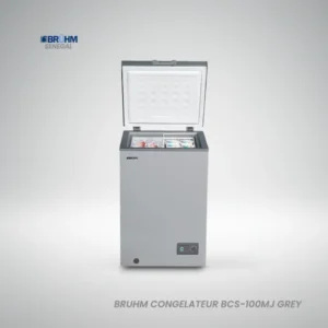 Congélateur coffre Bruhm BCS-100MJ Grey 92 litres gris métallique - Teranga Tech Store