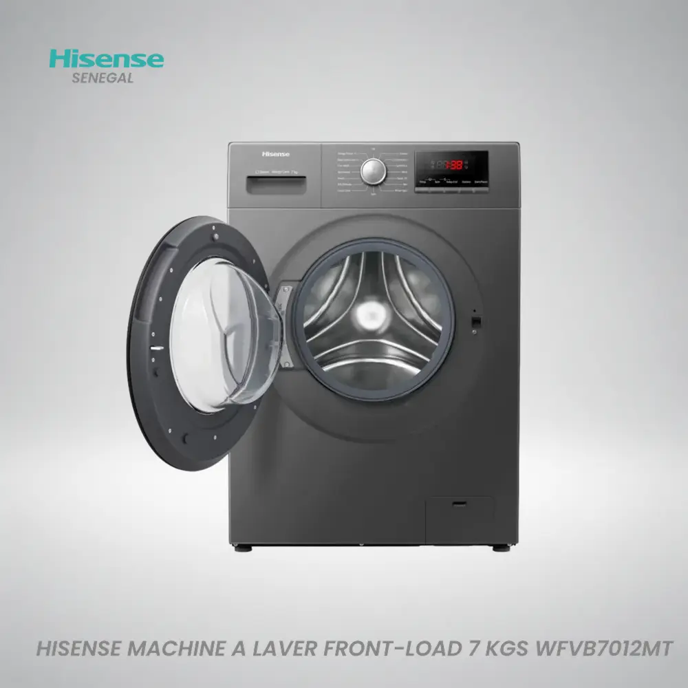 Hisense Machine à Laver Front-Load 7KGS