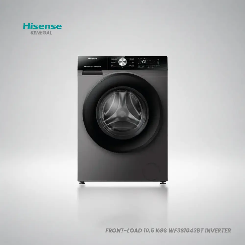 Hisense Machine à Laver Front Load 10.5KG