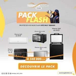 Pack Flash Spécial Tabaski – Équipement Complet Hisense