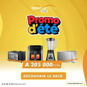 Pack Flash Passion Cuisine – Air Fryer Hisense + Four + Mixeur Bruhm + Micro-ondes