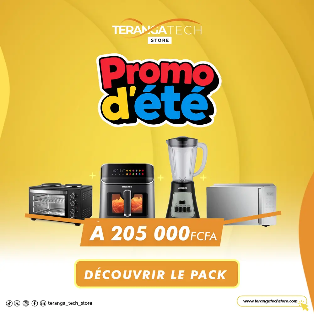 Pack Flash Passion Cuisine – Air Fryer Hisense + Four + Mixeur Bruhm + Micro-ondes