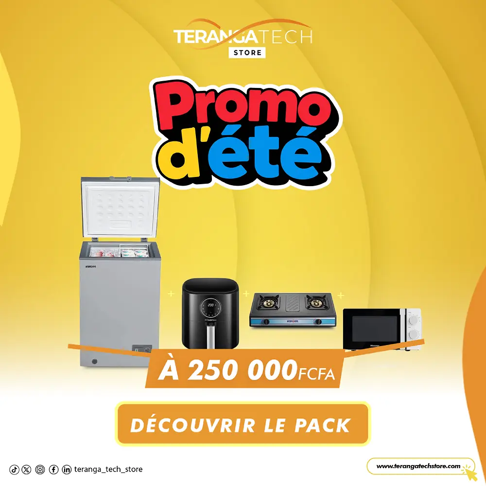 Pack Flash-Congélateur Bruhm + Air Fryer + Cuisinière + Micro-ondes Hisense