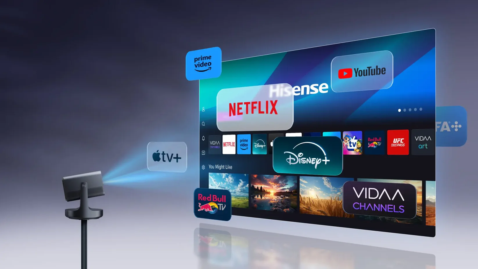 Hisense Smart Mini Projecteur C2 Ultra – Image 7