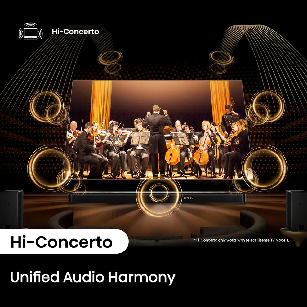 Barre De Son Hisense AX5140Q 5.1.4 600 Watts – Image 5