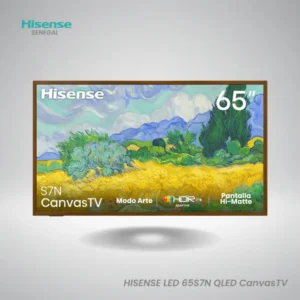 Hisense Led 65S7N Qled Canvastv 4K Smart